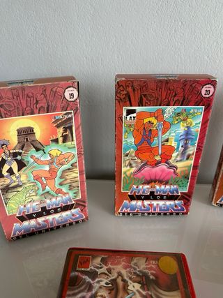 Peliculas VHS Masters del Universo
