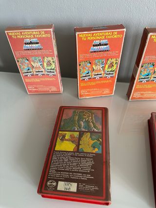 Peliculas VHS Masters del Universo