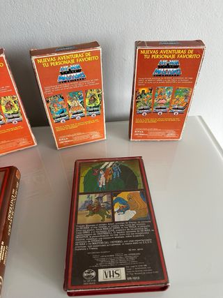 Peliculas VHS Masters del Universo