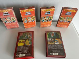 Peliculas VHS Masters del Universo