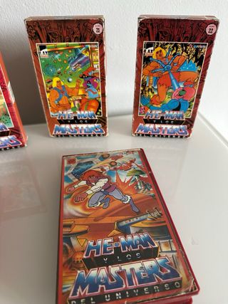 Peliculas VHS Masters del Universo