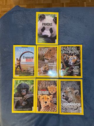 Pack 7 revistas National Geographic España