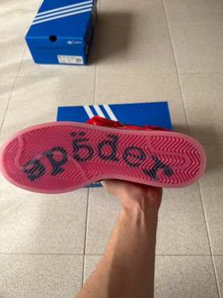 Adidas Superstar Sp5der Rojas y Negras