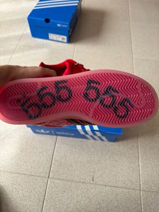 Adidas Superstar Sp5der Rojas y Negras