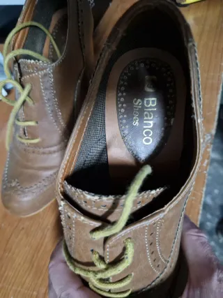 Zapato tacón mujer marrón