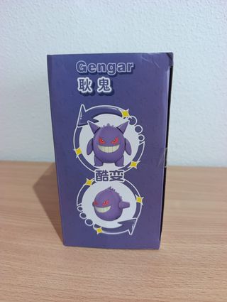 figura pokemon GENGAR + pokeball nueva a estrenar