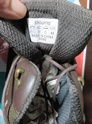 Botas Saguaro Marrón y Verde Talla 45