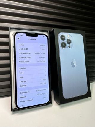 iPhone 13 Pro Max 256GB Azul Impecable
