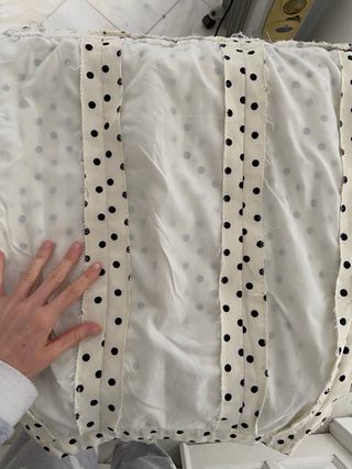 Falda flamenca lunares volantes