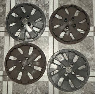 Tapacubos Renault Llanta 15 Negro/Plata