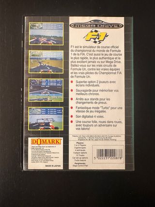 F1 Sega Mega Drive - Completo