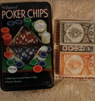 Set Poker Chips Texas Hold'em