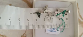 Ciondolo farfalle argento 925 anallergico