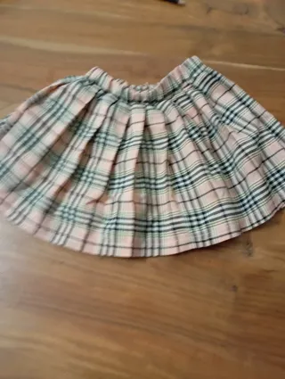 Gonna bambina a quadri