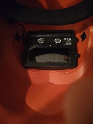 Careta para soldar en muy buen estado.