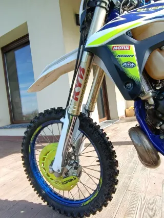 Sherco Enduro/Motocross Moto Azul/Blanco