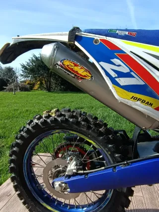 Sherco Enduro/Motocross Moto Azul/Blanco