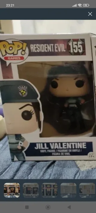 Funko Pop! Resident Evil Jill Valentine 155