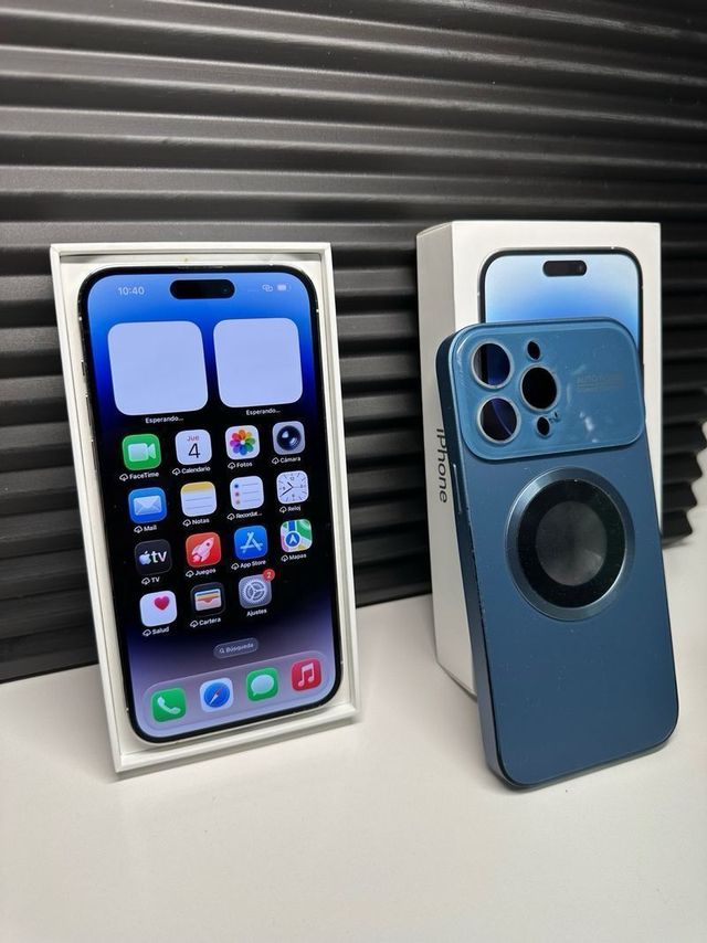 iPhone 14 Pro Max Azul/Plateado