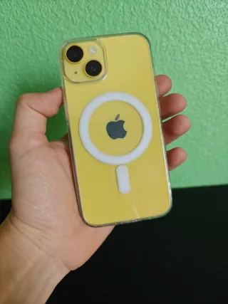 iPhone 14 128GB Amarillo. IMPECABLE+FACTURA