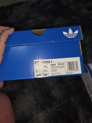 Zapatillas Adidas Samoa Blancas y Azules