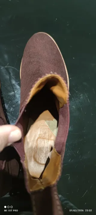 Botín Massimo Dutti Marrón Ante