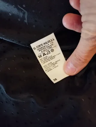 Americana negra Formula Joven Talla 38