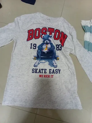 Camiseta C&A Boston Raccoon Skate