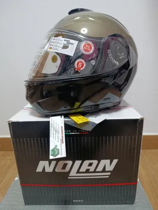 Casco modular carbono Nolan X-1005