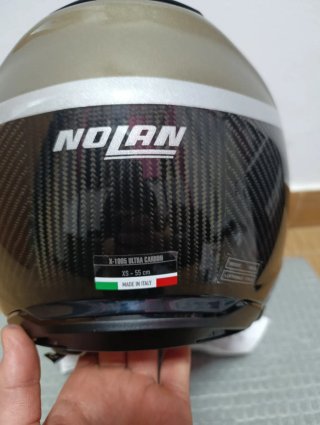 Casco modular carbono Nolan X-1005 fabricación2026