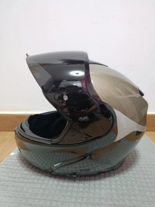 Casco modular carbono Nolan X-1005 fabricación2026