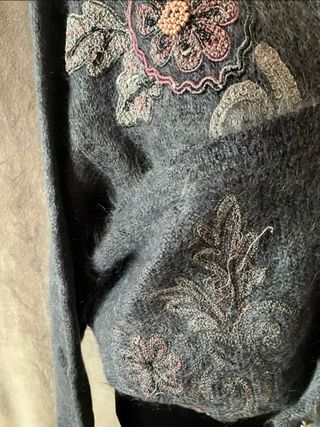 Cardigan vintage mohair