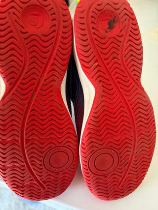 Scarpe bambino blu e rosse