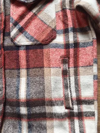 Sopracamicia a quadro Shein taglia M