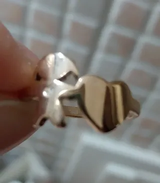 Anello Stroili bambina con cuore