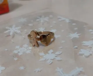 Anello Stroili bambina con cuore