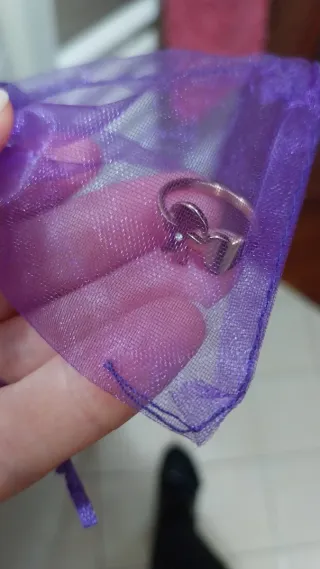 Anello Stroili bambina con cuore