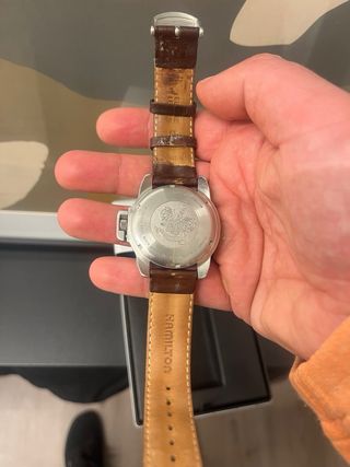 Reloj Hamilton Khaki 6309 Quartz Acero Marrón