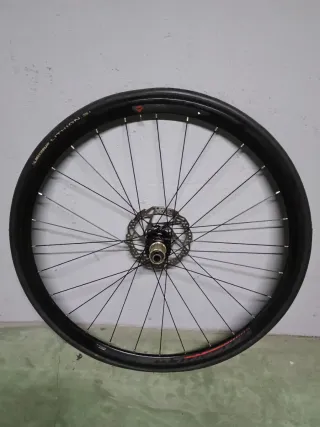 Rueda de Bicicleta trasera con Disco de Freno 700