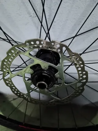 Rueda de Bicicleta trasera con Disco de Freno 700