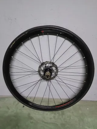 Rueda de Bicicleta trasera con Disco de Freno 700