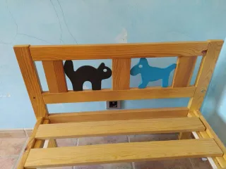Cama infantil IKEA madera