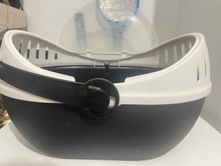 Transportín y jaula hámster + accesorios