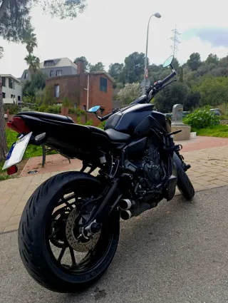 Yamaha MT07 ABS A2 Naked Black
