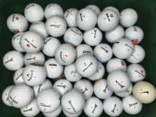 50 Bolas de Golf Variadas