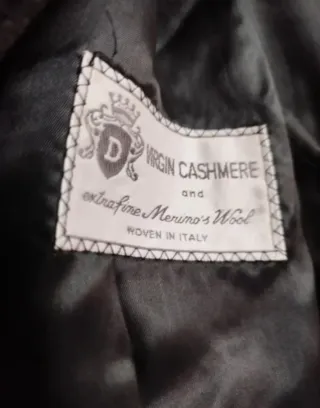 Abrigo El Corte Inglés Negro