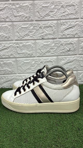 Scarpe uomo 10&CO bianche e oro