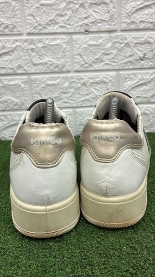 Scarpe uomo 10&CO bianche e oro