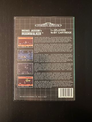 Michael Jackson Moonwalker - Mega Drive - Completo