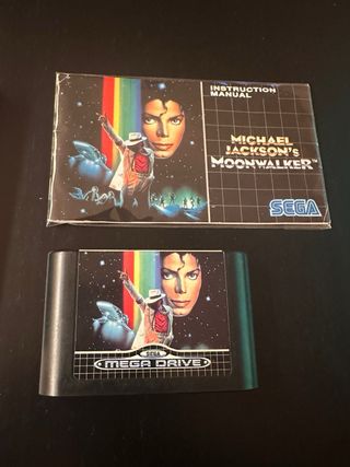 Michael Jackson Moonwalker - Mega Drive - Completo